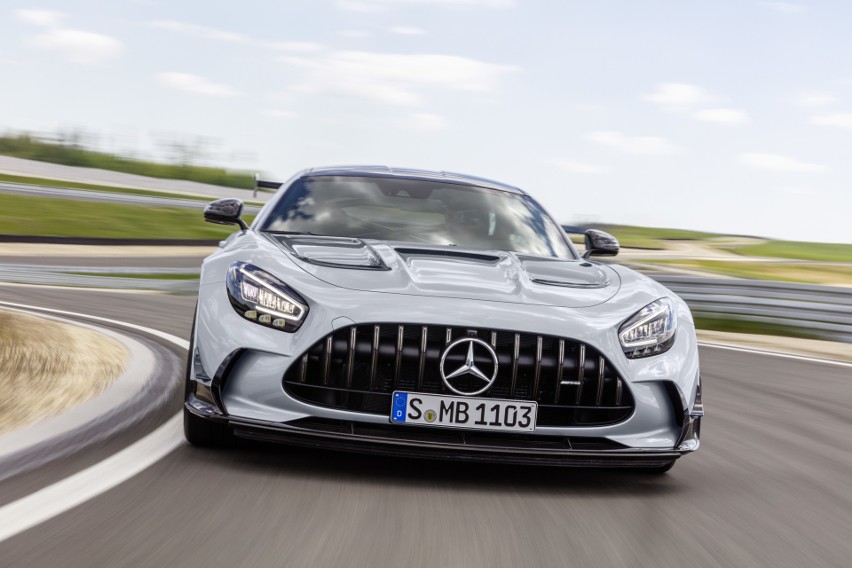 Mercedes AMG GT Black Series. Z najmocniejszym silnikiem...