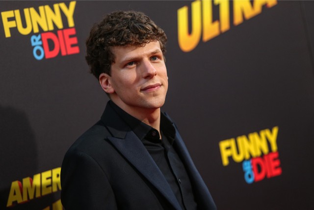 Jesse Eisenberg na premierze filmu "American ultra"