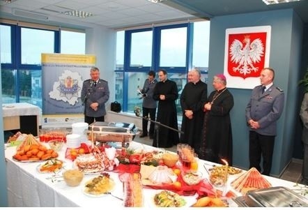 Policjanci już świętują - niebieska wigilia [zdjęcia]