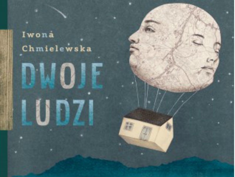 (fragment okładki): Dwoje ludzi, Iwona Chmielewska, Poznań...