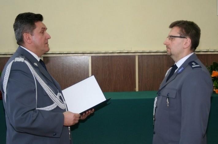 Dominik Łączyk nowym komendantem policji w Będzinie