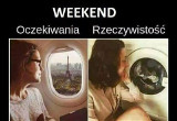 Oczekiwania vs rzeczywistość, czyli jak kończą się imprezowe plany na weekend