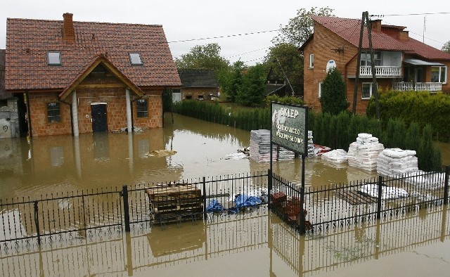 Wiele domów zalanych przez powódź wymaga remontu.