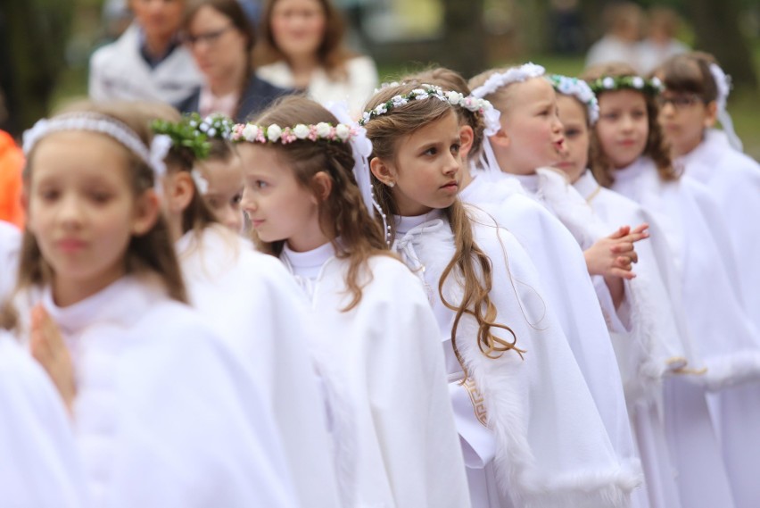 I Komunia Święta w bazylice w Panewnikach