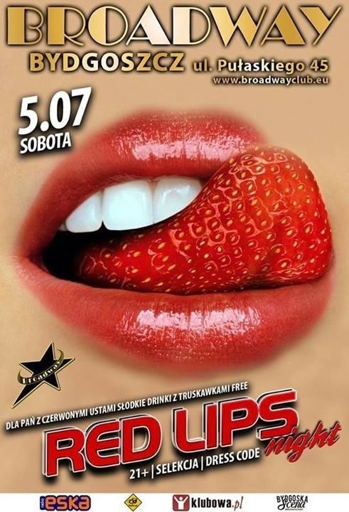 Co będzie działo się w Bydgoszczy?  Red Lips Night w klubie...