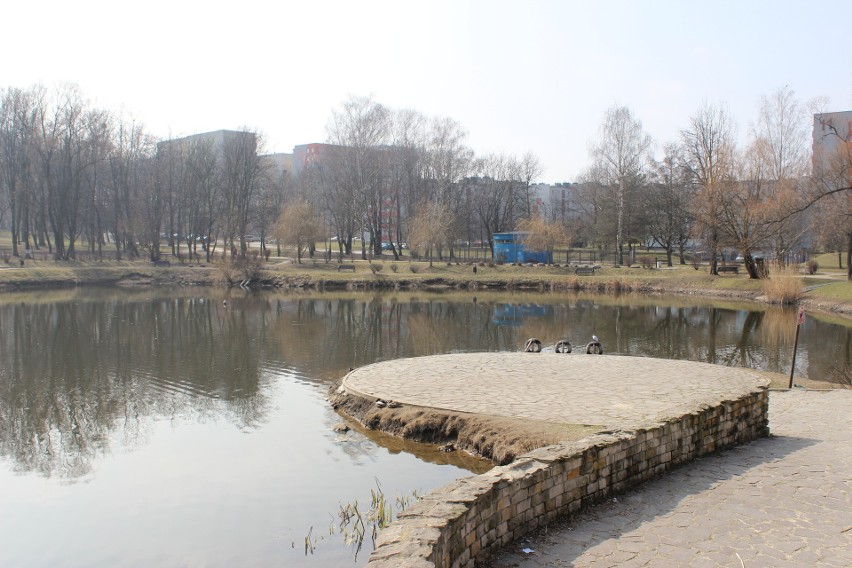 Wiosna - w końcu - zagościła w Parku Kachla w Bytomiu....