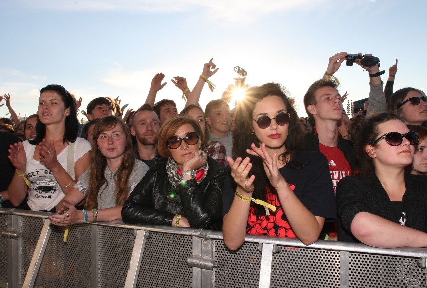 Fani muzyki ściągają na Open'er Festiwal  po raz kolejny