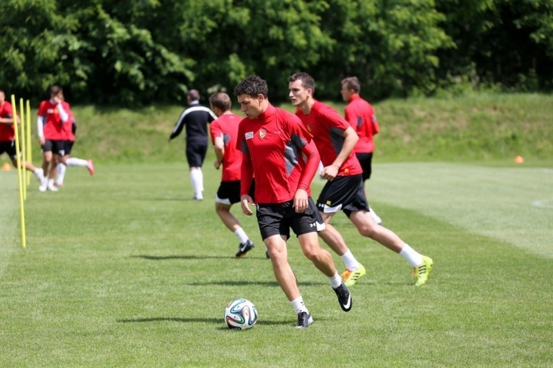 Jagiellonia Białystok - pierwszy trening