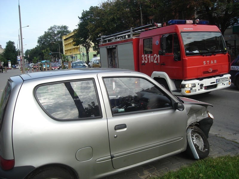 Wypadek na ulicy Żeromskiego