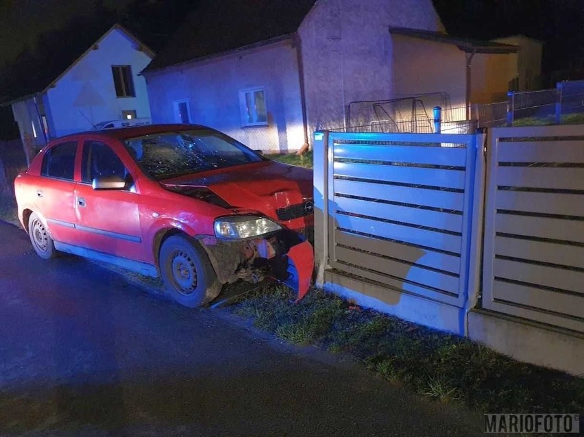 Pijany kierowca uderzył w płot. Do zdarzenia doszło w...