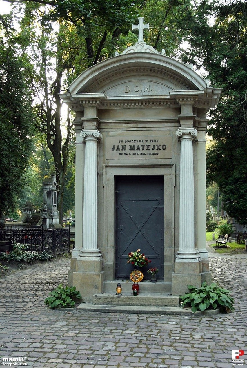 Grobowiec Jana Matejki na cmentarzu Rakowickim w Krakowie