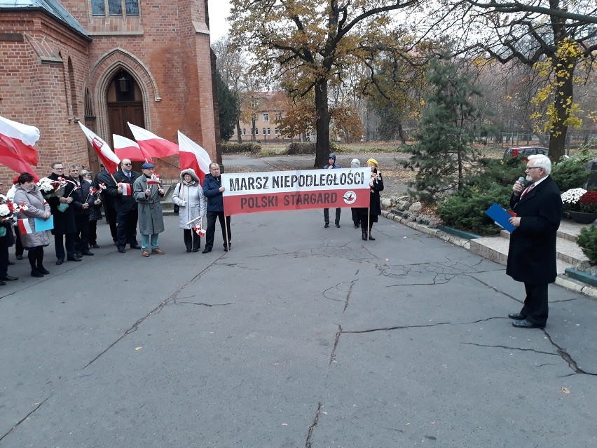 Organizatorem marszu niepodległości Polski w Stargardzie...