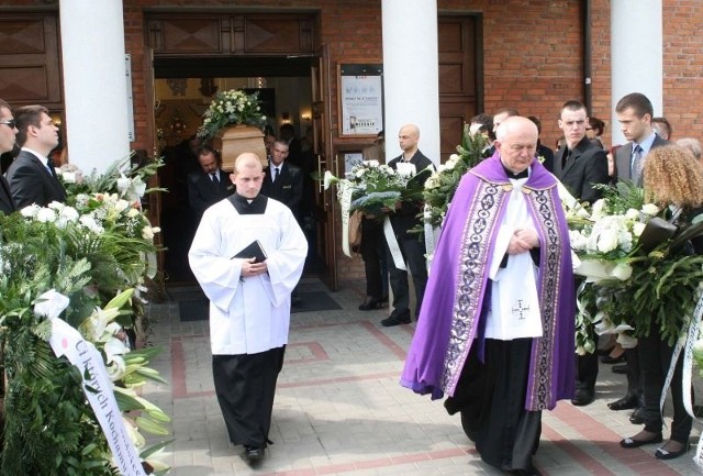 Msza święta żałobna została odprawiona w kościele pod wezwaniem Świętego Piotra przy ulicy Terenowej.