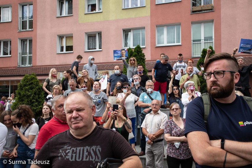 Andrzej Duda w Stargardzie. Fotorelacja z 3 lipca