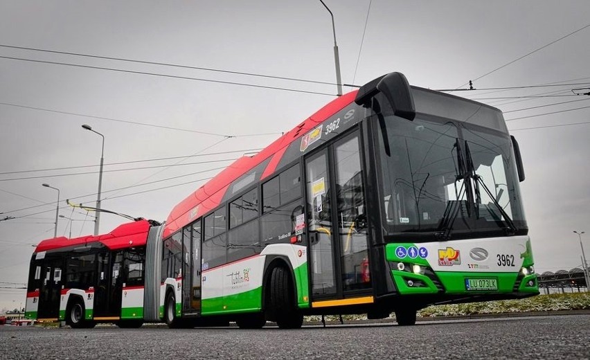 5 nowych trolejbusów przegubowych wyjedzie na ulice Lublina...