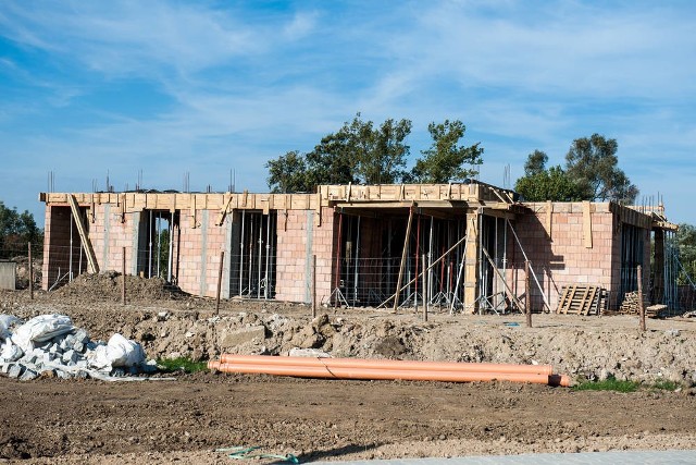 Budowa domu środowiskowego ruszyła w sierpniu br. Ośrodek ma być gotowy w kwietniu 2016 roku