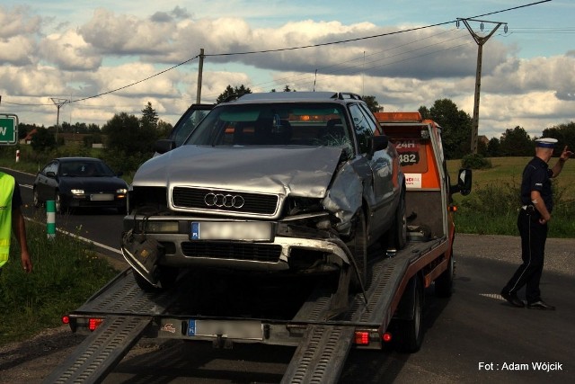 Wypadek na drodze wojewódzkiej nr 171