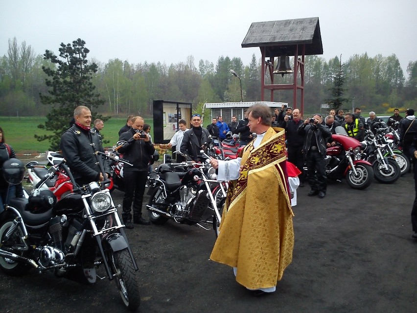 Motocykliści w Skrzyszowie k. Wodzisławia Śląskiego rozpoczęli sezon [ZDJĘCIA]