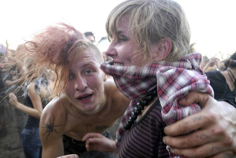 Piątkowe zdjecia z Przystanku Woodstock 2008. (Fot....