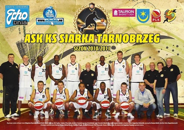 Ty też możesz dostać ten unikatowy plakat koszykarzy ASK KS Siarka Tarnobrzeg.