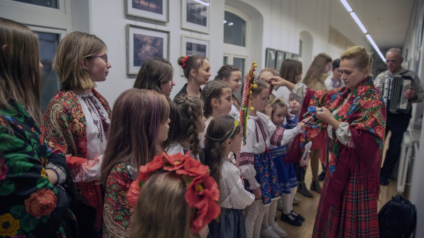 Świętowali na wspólnej wigilii. Uchodźcy z Ukrainy na spotkaniu bożonarodzeniowym