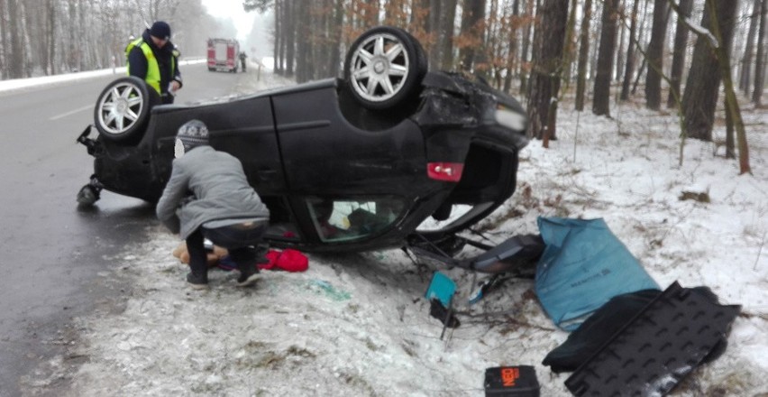 Do zdarzenia dosło na trasie Łochowice-Struga. Seta wpadł w...