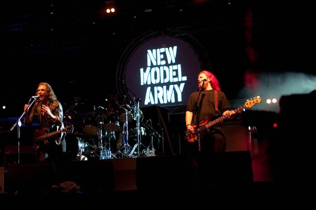 Występ New Model Army na Seven Festival Music & More Węgorzewo 2012.