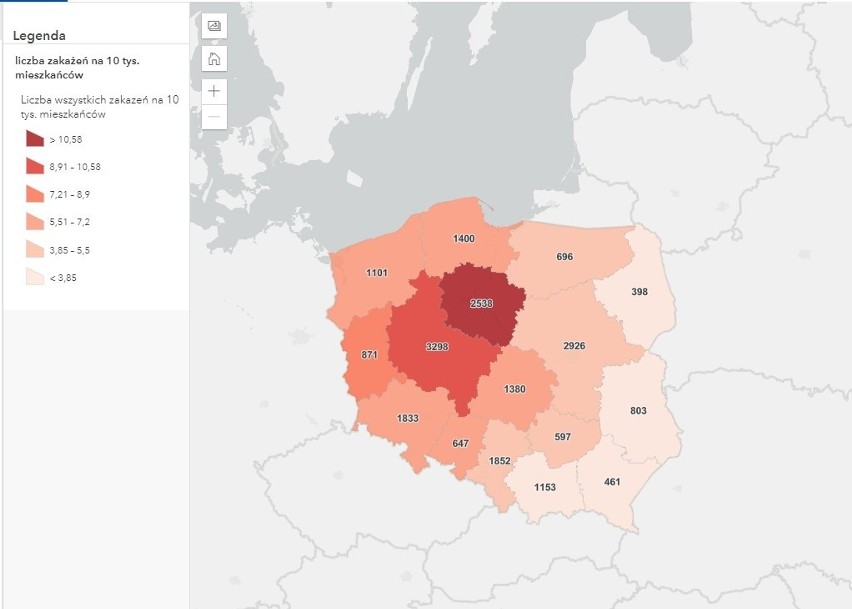 Nowe przypadki koronawirusa Szczecin i region...