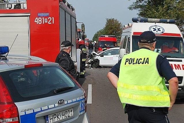 Jak informuje policja, około godz. 13 na trasie Cieszanów -...