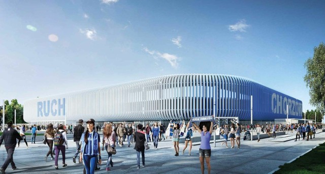 Nowy stadion Ruchu Chorzów ciągle jest tylko na wizualizacji.