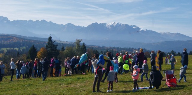 Piknik z Latawcem. Przełęcz Łapszanka 2017