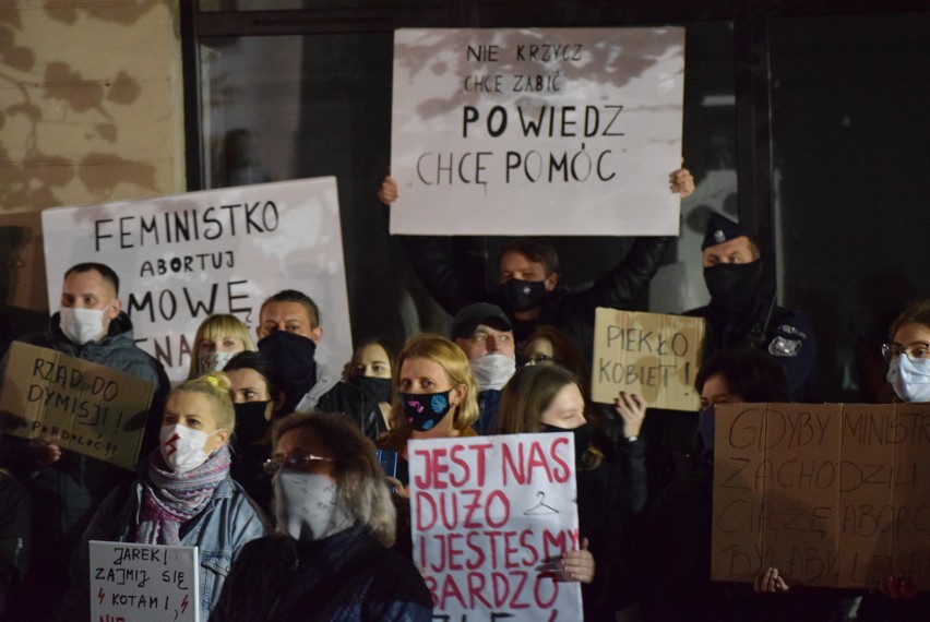 Tłumy w Sieradzu! Takiej demonstracji jeszcze tu nie było