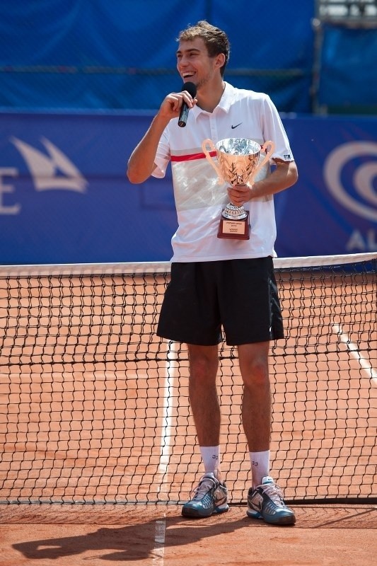 Jerzy Janowicz, 22-letni zawodnik wygrał tenisowy challenger...
