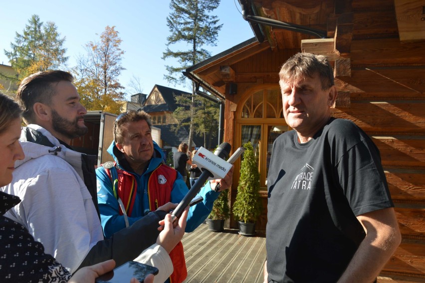 Zakopane. Marek Kamiński przeszedł piechotą wokół Tatr [ZDJĘCIA]