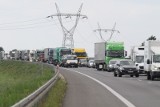 Wypadek w Mirkowie. Potężny korek aż do Wrocławia 