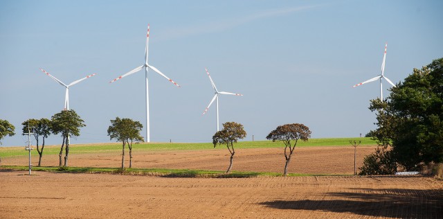 Farma wiatrowa Grupy Enea w Bardach (woj. zachodniopomorskie)