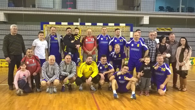 Zwycięska ekipa Vive Oldboys Kielce