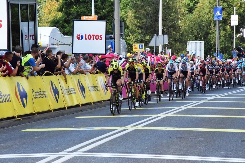 Michał Kwiatkowski wygrał etap Tour de Pologne w Bielsku-Białej. Polak umocnił się na pozycji lidera