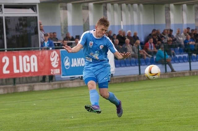 Grzegorz Szymusik strzelił swojego drugiego gola w sezonie.