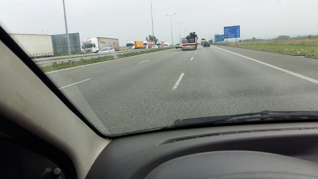 Wypadek na A1. Korek ma 3 km długości