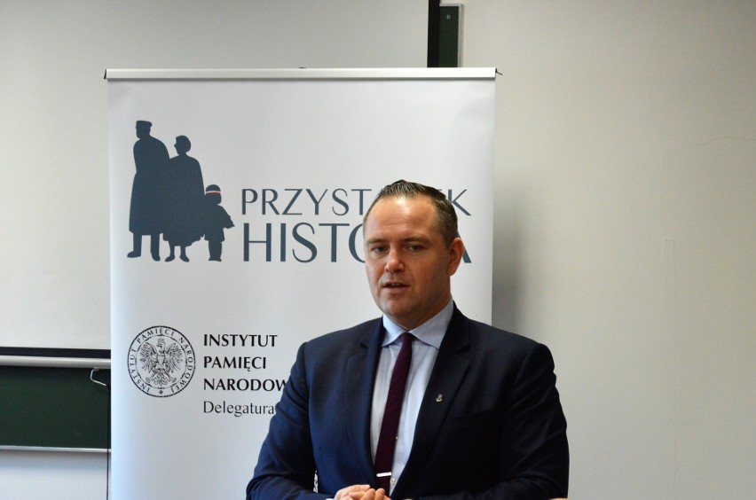 Nowy prezes IPN Karol Nawrocki z wizytą w Opolu.