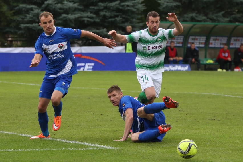 Puszcza - Lechia 1:1, 4:2 k.