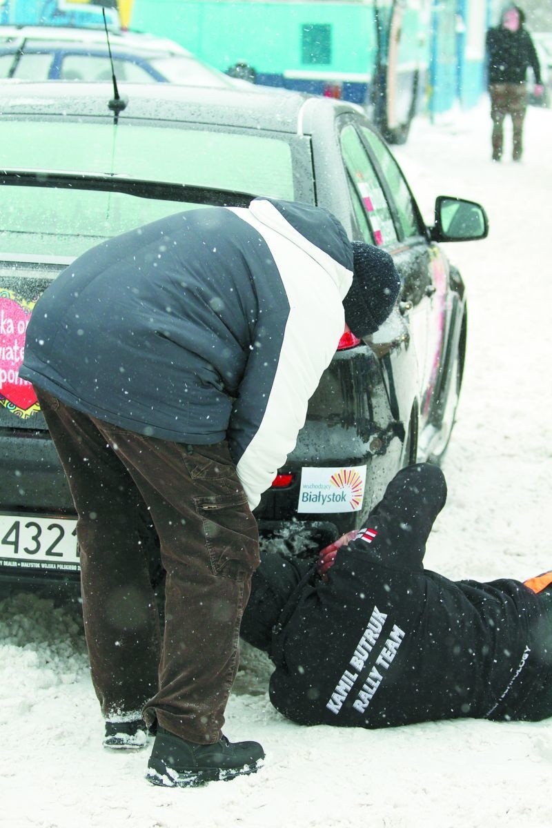 Uczestnicy rajdu ścigali sie dla Wielkiej Orkiestry...