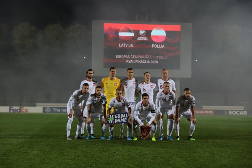 Mecz Łotwa - Polska 0:3, 10.10.2019