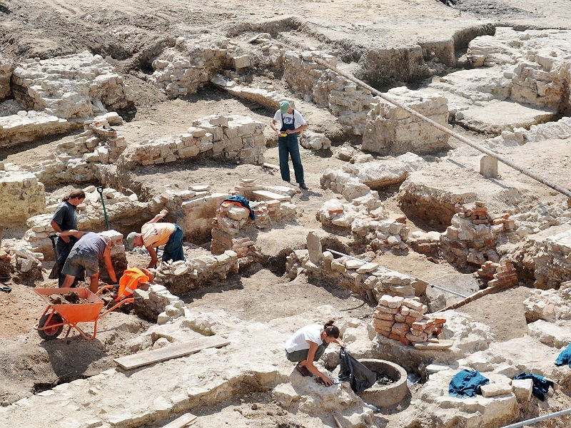 Archeolodzy odsłonili prawie cały zarys świątyni, której...