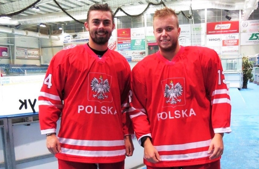 Marcel Hatłas (z lewej) i Jakub Krzak w kadrze Polski U-20