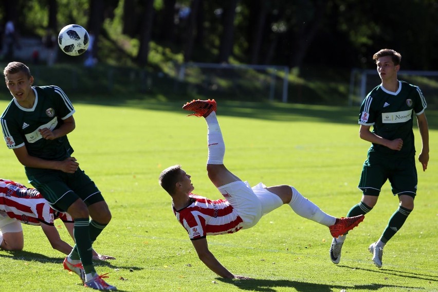 Centralna Liga Juniorów. Śląsk przegrał pierwszy mecz z Cracovią [ZDJĘCIA, CAŁY MECZ]