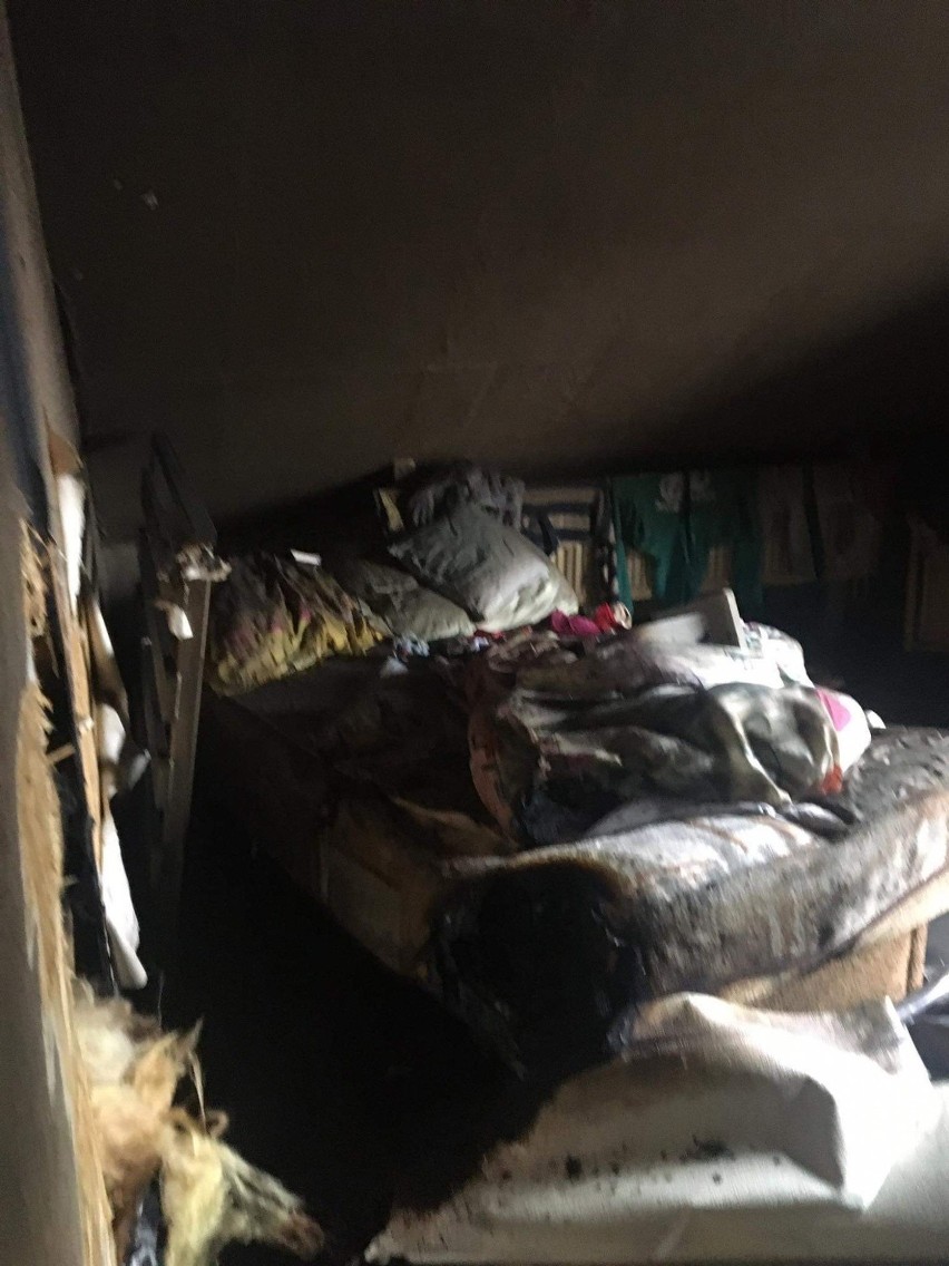 Pożar strawił dom sołtys Suchodółki w gminie Ożarów. Ruszyła zbiórka na jego odbudowę