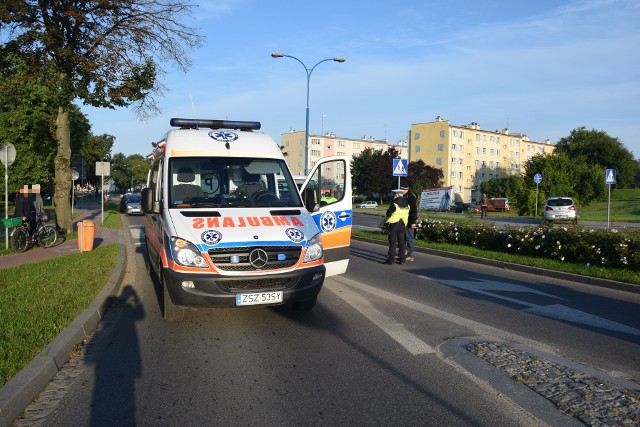 Chwila po potrąceniu