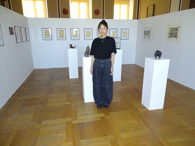 Toko Hosoya - autorka nowej wystawy w Muzeum Ziemi Chełmińskiej opowiedziała o swoich pracach